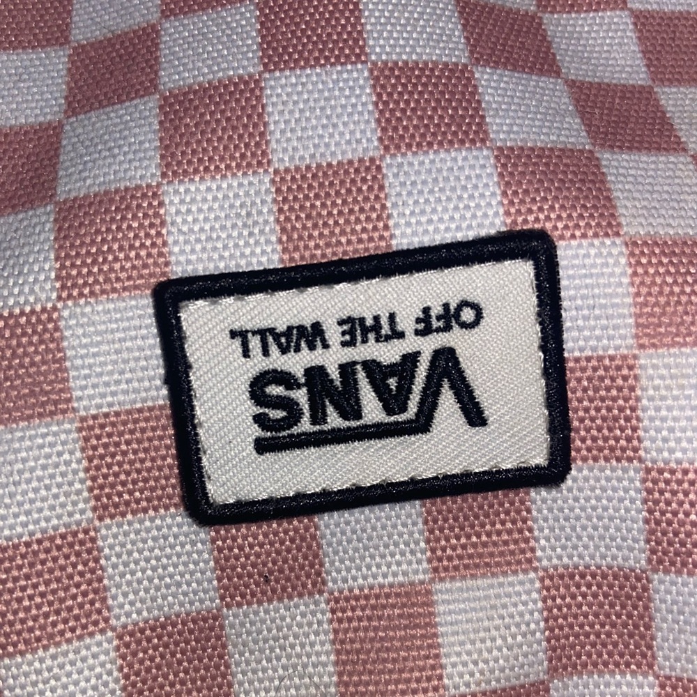 Checkered Vans Pink Backpack - Picture 4 of 7